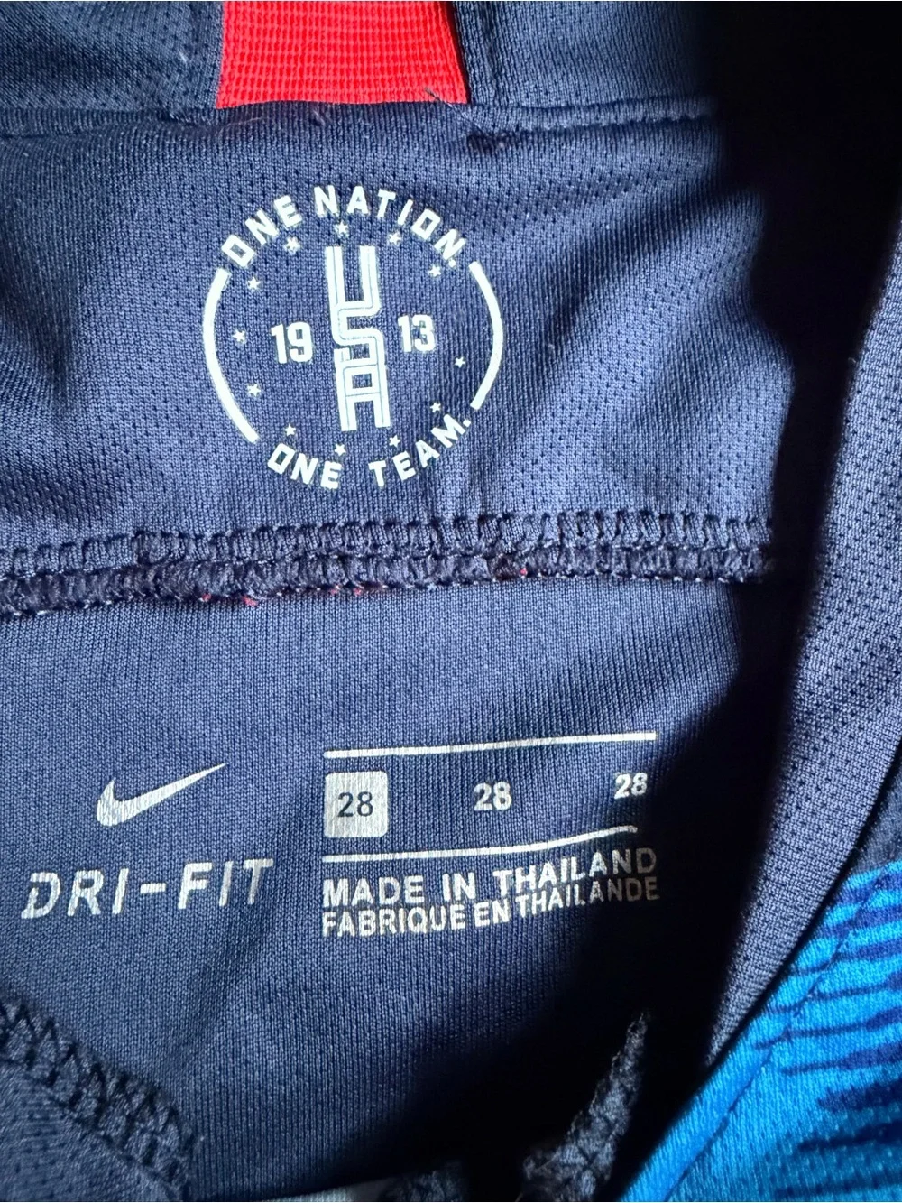 Nike USWNT USA soccer Jersey Carli Lloyd #10 Authentic 2018 United States 28 Med